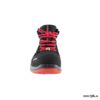 Elten Maddox Black Red Mid werkschoenen