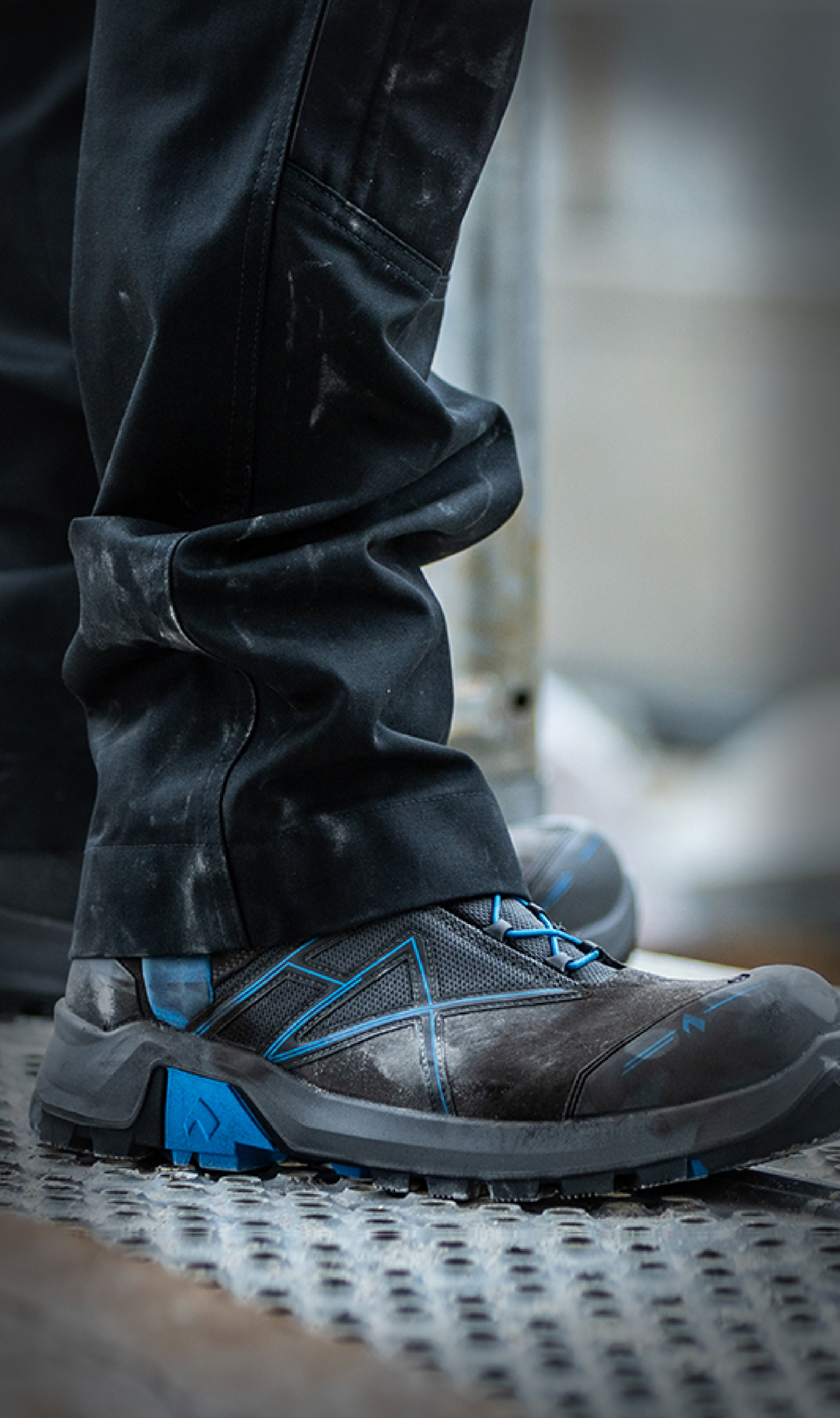 Haix Connexis Grey-Yellow